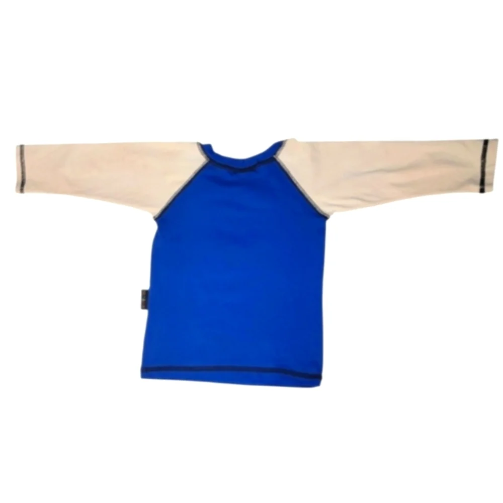 Kids Unisex Rashguard with Fun Zebra Graphic, Quick Drying, UPF 50+